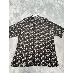 Kenny Flowers Limited Edition 3XLCoffee Martini Discokugel Knopfleiste Hemd Herren - Bild 1 von 9