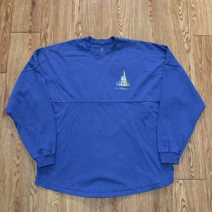 Walt Disney World 50th Anniversary Purple Glitter Spirit Jersey Shirt Size Large - Bild 1 von 8