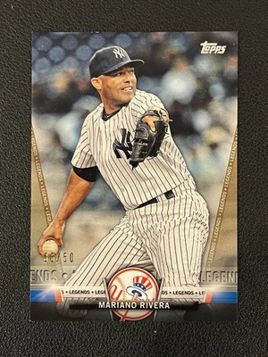 Mariano Rivera 2018 Topps Salute Legends Gold Parallel /50 Yankees - Image 1 of 2
