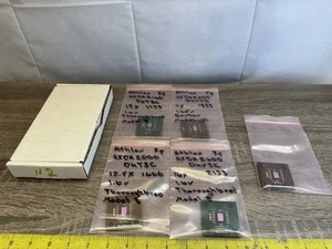5x AMD Athlon XP CPUs – 2500+ Barton, 2600+/2100+/2000+ Thoroughbred – Socket A - Picture 1 of 8