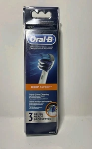 1 Pack ORAL-B Deep Sweep Replacement Tooth Brush Head Refills Broken Seal - Picture 1 of 5
