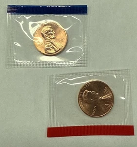 Centavo conmemorativo Lincoln 1992 P&D de conjunto como nuevo en violonchelo como nuevo con envío gratuito - Imagen 1 de 2