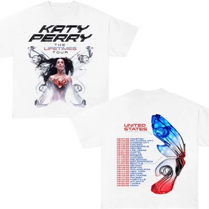 Katy Perry The Lifetime Tour 2025 T-Shirt Unisex Fan Geschenk S-5XL - Bild 1 von 3