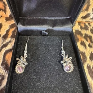 Pendragon Wales - Dragon Ball Claw Earrings Dangle Drop Earrings - Picture 1 of 4