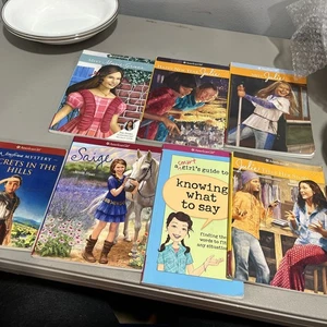 7 American Girl Doll Books Julie Saige Marie Grace Know What To Say Secrets - Picture 1 of 9