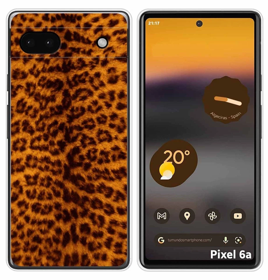 Custodia In Silicone Per Google Pixel 6A Design Animale 03 Disegni - Immagine 1 di 1