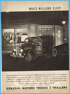Semirremolque y remolques General Motors 1937 Eastern Michigan Trucking Co anuncio - Imagen 1 de 1