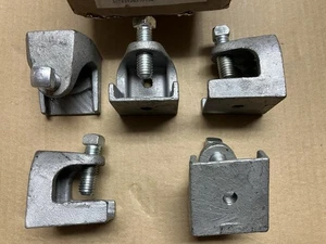 Emerson 2" Balkenklemme Menge 5 Teile # IS-502 3/8"-16 Gewinde 1" Maulöffnung - Bild 1 von 3
