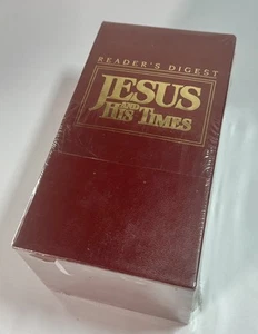 Reader's Digest Original VHS Box Set - Jesus and His Times (3 VHS Tapes) NEW. - Picture 1 of 4