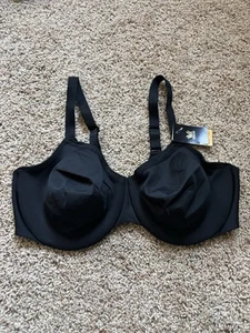 Wacoal Black Bra 855263 Size 40 DD NWT - Picture 1 of 4