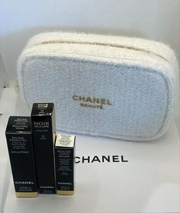 Chanel Makeup Set Holiday Christmas Gift Set Limited Edition Mascara Baume Pouch - Picture 1 of 8