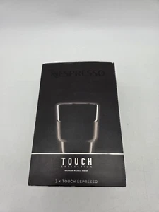 Nespresso Touch Collection Cups Mug Pack Of 2 Black Coffee Espresso New Open Box - Picture 1 of 4