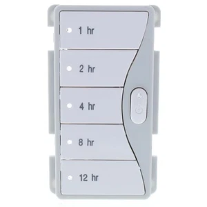 Cooper ASPIRE White Satin Color Change Kit for 1,2,4,8,12 Hour Timer 951HKWS-P - Picture 1 of 6