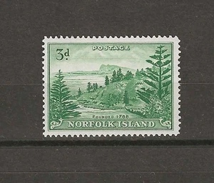 NORFOLK ISLAND 1947/59 SG 6a MNH - Picture 1 of 2