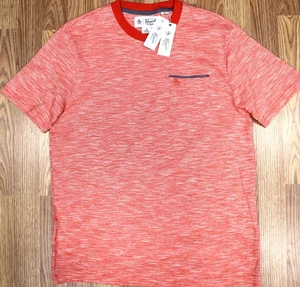 NEW! PENGUIN 100% COTTON T-SHIRT SPICY ORANGE Sz MEDIUM, M - Picture 1 of 4
