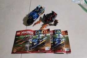 Lego Ninjago (70622) Desert Lightning includes Minifigures 99% complete
