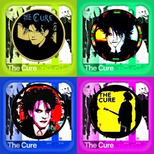THE CURE 🇺🇸 LOVE CAT 🇺🇸 FOUR FEEL GOOD KEYCHAINS 🇬🇧 - Bild 1 von 5