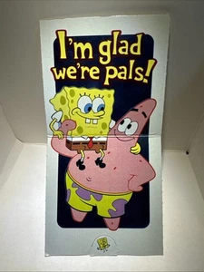 2003 SpongeBob and Patrick Valentine’s Card Unused  - Picture 1 of 3