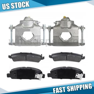 Pinzas de freno delanteras + pastillas de freno para Chevrolet G30 5,7 L 1979 1980 Foto 1 de 4