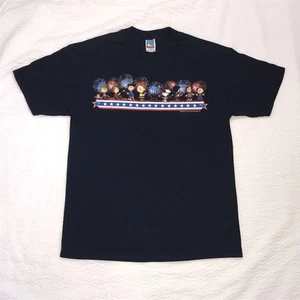 Vintage Peanuts Charlie Brown Snoopy Fourth Of July USA patriotisches T-Shirt - Bild 1 von 9