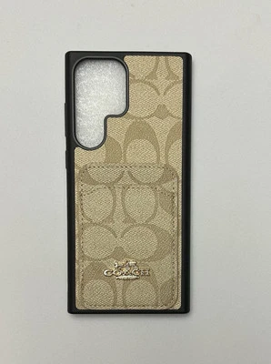Funda de cuero Coach Card para Samsung S23 Ultra Foto 1 de 4