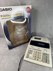 Casio FR-2650 Plus-W Calculadora de impresión de escritorio de impuestos y cambio con caja - Imagen 1 de 16