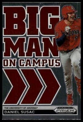 2022 Panini Prizm Draft Picks #BMC-DS Daniel Susac Big Man on Campus - Image 1 of 2