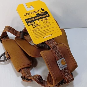 Carhartt PH0341 Nylon Duck Training Hundegeschirr Carhartt Brown MEDIUM 22"-28" - Bild 1 von 6