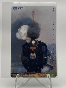 Scheda telefonica NTT vintage giapponese rara - JR C56 160 treno motore a vapore - Foto 1 di 2