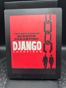 Django Unchained (Blu-ray + DVD, 2013) Steelbook - Picture 1 of 5