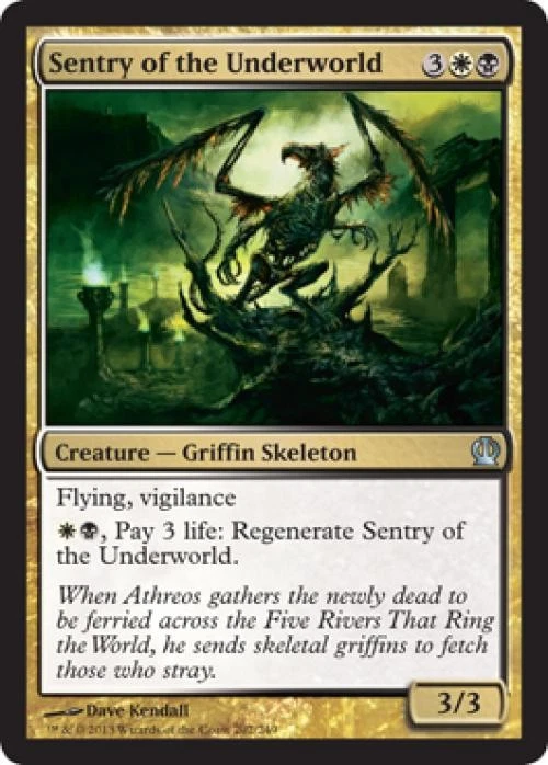 Sentry of the Underworld - Light Play MTG Theros - Image 1 of 1