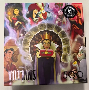 Ceaco/Disney 500 Piece PUZZLE -VILLAINS 21.25" x 15" - Picture 1 of 4