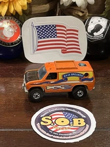 Hot Wheels Blackwalls 1977 Baja Breaker Ford 4x4 Orange Van 1:64 EX Condition - Picture 1 of 10