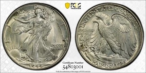 1944 P Walking Liberty Half Dollar PCGS MS-64 - Picture 1 of 1