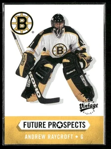 2000-01 Upper Deck Vintage - Future Prospects Andrew Raycroft #374 RC - Bild 1 von 2