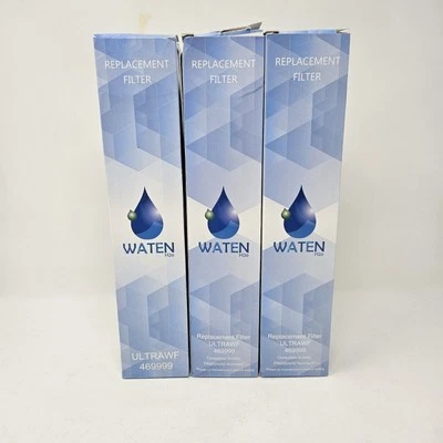 Waten H20 Replacement Water Filter ULTRAWF 469999 For Frigidaire Kenmore 3pk - Image 1 of 4