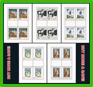 CZECHOSLOVAKIA 1968 PAINTINGS SC#1589-93 MNH CV$30.00 (DO YOU UNDERSTAND-OFFER?) - Picture 1 of 1