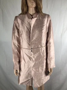 Women's NWT Alfani Plus Size Metallic Jacket in Pink Size 10 - Picture 1 of 4