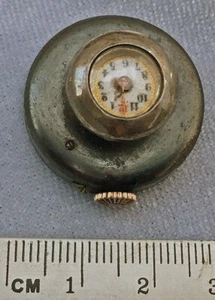*RARE Antique Button Hole French Watch 19th Century Victorian Age Novelty - Picture 1 of 4