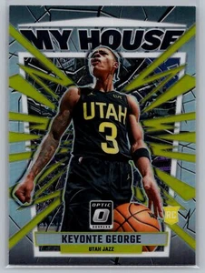 2023-24 Donruss Optic My House Holo Keyonte George #4 Utah Jazz - Picture 1 of 2