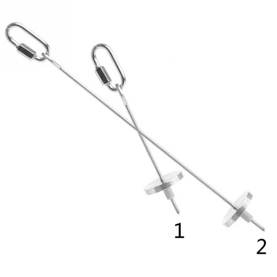 Stainless Steel Skewer Toy Treat Bird Parrot Food Fruit Holder Stick 20cm - Image 1 of 4