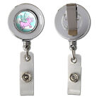Flying Pig - When Pigs Fly Retractable Reel Chrome Badge ID Card Holder