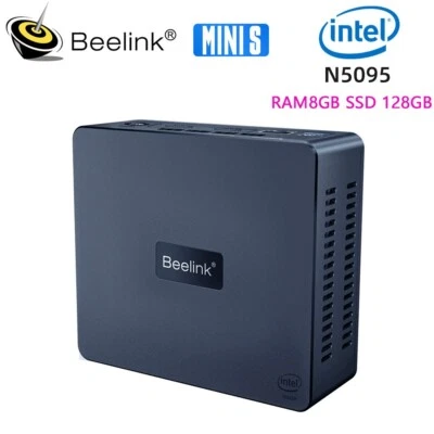 Beelink MINI S Intel N5095 MINI PC WIFI5 Windows 11 BT4.2 4 cores gaming mini pc - Image 1 of 4