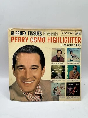 PERRY COMO "Kleenex Tissues Promo"  1957 45RPM EP 6 Complete Hits - Image 1 of 2