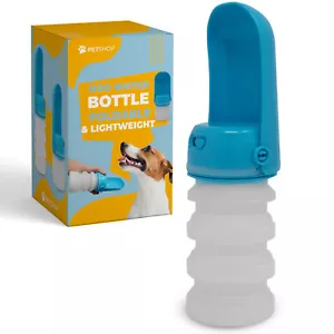 Borraccia per Animali Domestici per Cani 10oz Pieghevole Portatile e Comoda Viaggio Outdoo - Foto 1 di 12