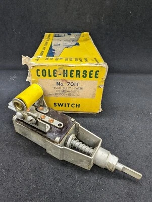 Nuevo de Lote Antiguo 1949-52 Chrysler Desoto Plymouth Dodge Calentador Soplador Interruptor Mopar Foto 1 de 4