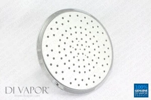 Large Circular Rose Overhead Monsoon Shower Head - 229mm (9 inch) Inch Power Uk - Picture 1 of 3