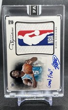 2022-23 Panini Logoman 1/1 Mark Williams One Of One Rpa Rookie Patch Auto