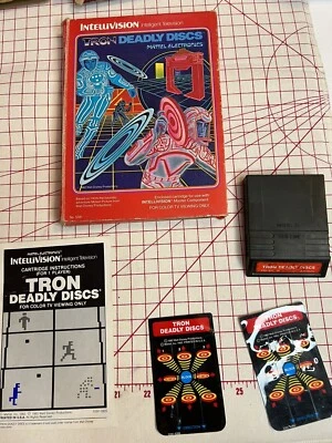 INTELLIVISION TRON DEADLY DISCS BOXED 1982 - Image 1 of 4