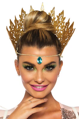 Nueva corona reina troquelada brillante con acento de joyas Foto 1 de 2